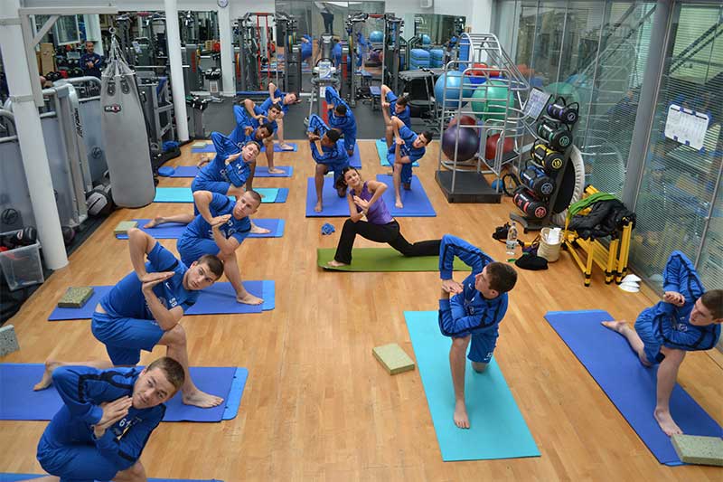 Team pilates class. Team pilates class.